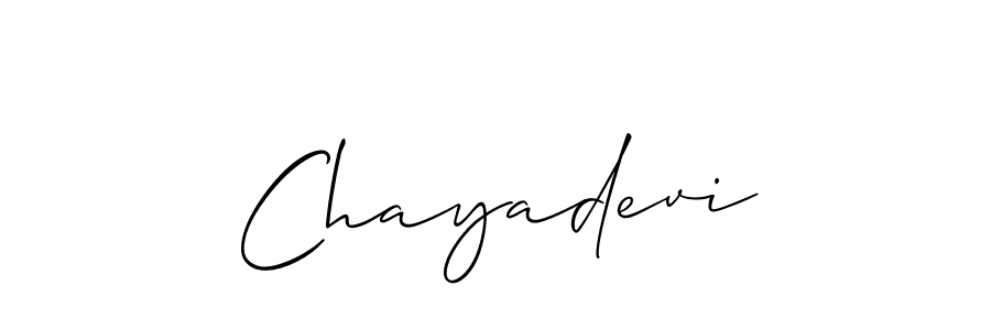 Chayadevi stylish signature style. Best Handwritten Sign (Allison_Script) for my name. Handwritten Signature Collection Ideas for my name Chayadevi. Chayadevi signature style 2 images and pictures png