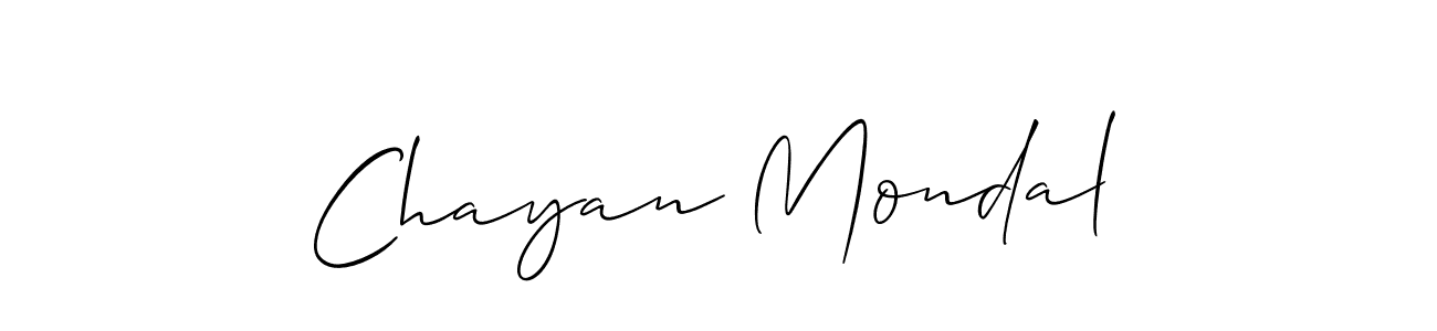 Also You can easily find your signature by using the search form. We will create Chayan Mondal name handwritten signature images for you free of cost using Allison_Script sign style. Chayan Mondal signature style 2 images and pictures png
