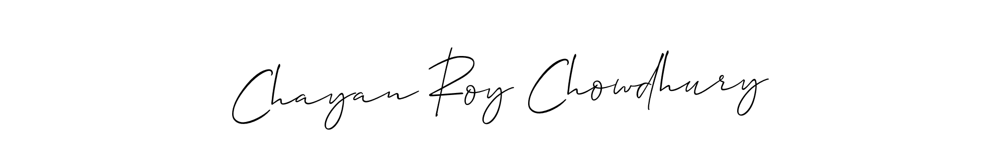 It looks lik you need a new signature style for name Chayan Roy Chowdhury. Design unique handwritten (Allison_Script) signature with our free signature maker in just a few clicks. Chayan Roy Chowdhury signature style 2 images and pictures png