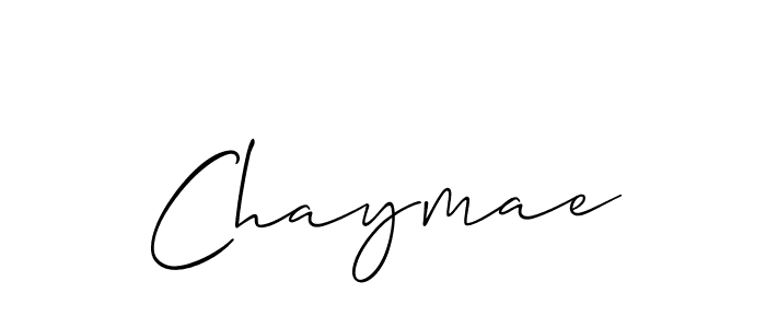 Also You can easily find your signature by using the search form. We will create Chaymae name handwritten signature images for you free of cost using Allison_Script sign style. Chaymae signature style 2 images and pictures png