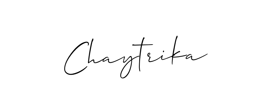 if you are searching for the best signature style for your name Chaytrika. so please give up your signature search. here we have designed multiple signature styles  using Allison_Script. Chaytrika signature style 2 images and pictures png