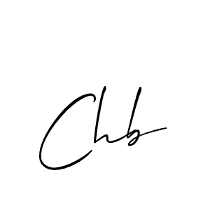 Also You can easily find your signature by using the search form. We will create Chb name handwritten signature images for you free of cost using Allison_Script sign style. Chb signature style 2 images and pictures png