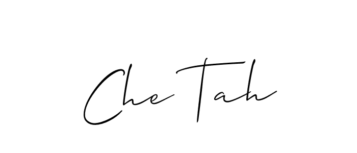 How to make Che Tah signature? Allison_Script is a professional autograph style. Create handwritten signature for Che Tah name. Che Tah signature style 2 images and pictures png