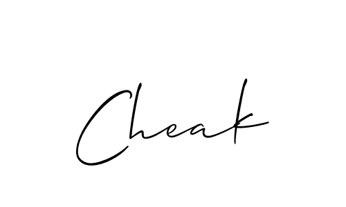 Also You can easily find your signature by using the search form. We will create Cheak name handwritten signature images for you free of cost using Allison_Script sign style. Cheak signature style 2 images and pictures png