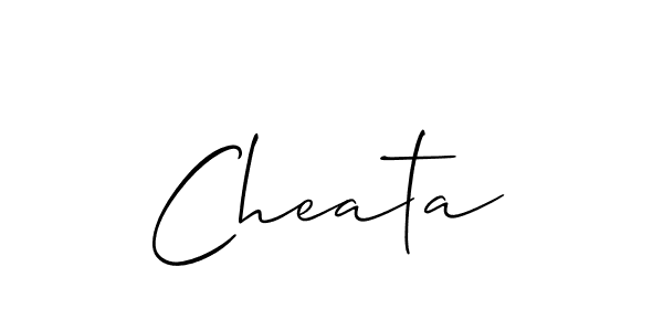 Best and Professional Signature Style for Cheata. Allison_Script Best Signature Style Collection. Cheata signature style 2 images and pictures png