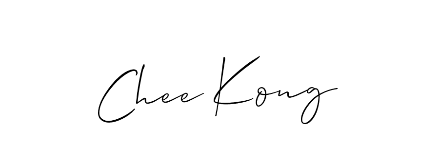 Chee Kong stylish signature style. Best Handwritten Sign (Allison_Script) for my name. Handwritten Signature Collection Ideas for my name Chee Kong. Chee Kong signature style 2 images and pictures png