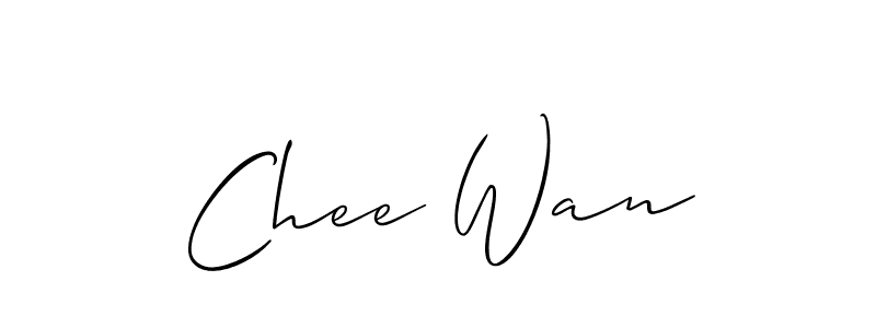 Also You can easily find your signature by using the search form. We will create Chee Wan name handwritten signature images for you free of cost using Allison_Script sign style. Chee Wan signature style 2 images and pictures png