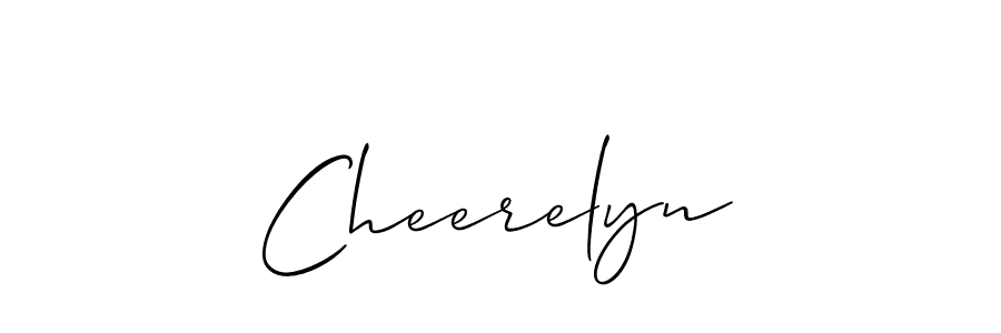 Once you've used our free online signature maker to create your best signature Allison_Script style, it's time to enjoy all of the benefits that Cheerelyn name signing documents. Cheerelyn signature style 2 images and pictures png