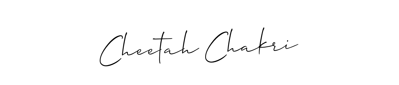 How to Draw Cheetah Chakri signature style? Allison_Script is a latest design signature styles for name Cheetah Chakri. Cheetah Chakri signature style 2 images and pictures png