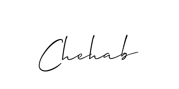 Allison_Script is a professional signature style that is perfect for those who want to add a touch of class to their signature. It is also a great choice for those who want to make their signature more unique. Get Chehab name to fancy signature for free. Chehab signature style 2 images and pictures png