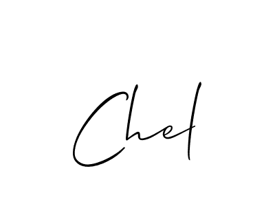 Similarly Allison_Script is the best handwritten signature design. Signature creator online .You can use it as an online autograph creator for name Chel. Chel signature style 2 images and pictures png
