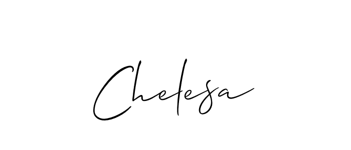 Also You can easily find your signature by using the search form. We will create Chelesa name handwritten signature images for you free of cost using Allison_Script sign style. Chelesa signature style 2 images and pictures png