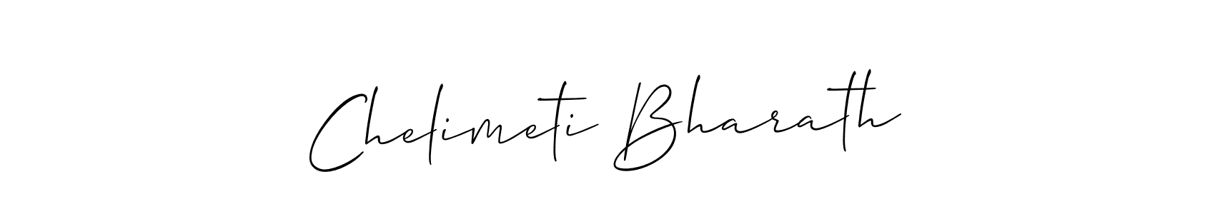 Best and Professional Signature Style for Chelimeti Bharath. Allison_Script Best Signature Style Collection. Chelimeti Bharath signature style 2 images and pictures png