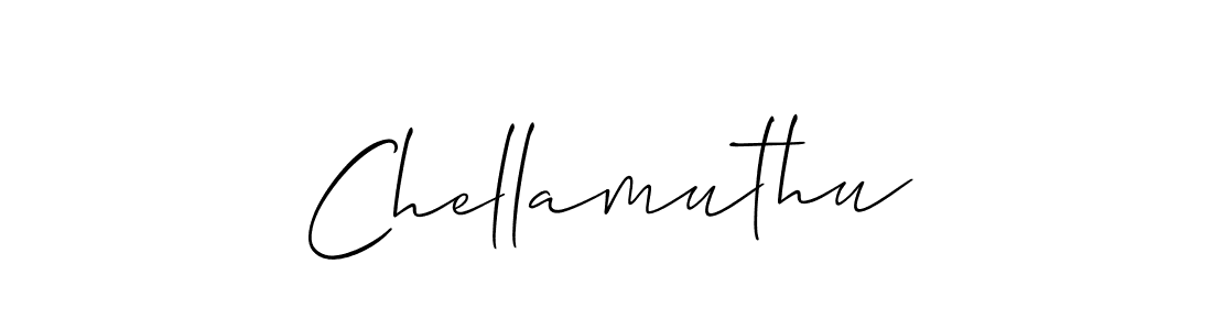 How to make Chellamuthu name signature. Use Allison_Script style for creating short signs online. This is the latest handwritten sign. Chellamuthu signature style 2 images and pictures png