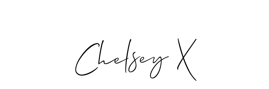 Similarly Allison_Script is the best handwritten signature design. Signature creator online .You can use it as an online autograph creator for name Chelsey X. Chelsey X signature style 2 images and pictures png