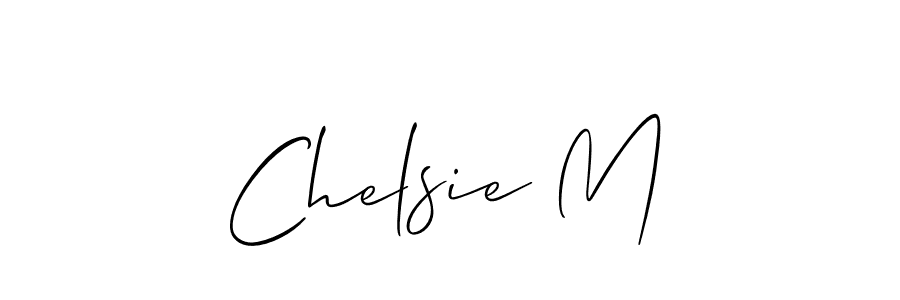 Make a beautiful signature design for name Chelsie M. Use this online signature maker to create a handwritten signature for free. Chelsie M signature style 2 images and pictures png