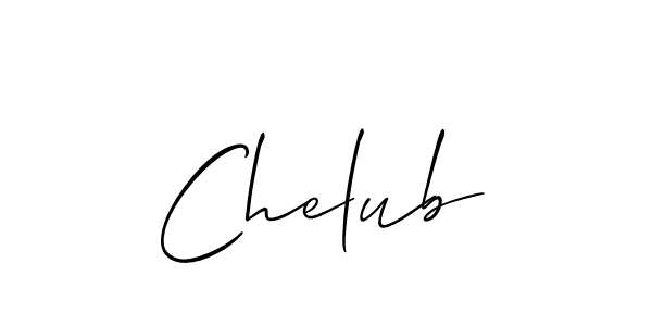 Allison_Script is a professional signature style that is perfect for those who want to add a touch of class to their signature. It is also a great choice for those who want to make their signature more unique. Get Chelub name to fancy signature for free. Chelub signature style 2 images and pictures png