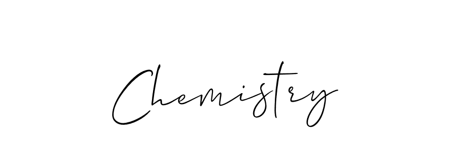 How to make Chemistry name signature. Use Allison_Script style for creating short signs online. This is the latest handwritten sign. Chemistry signature style 2 images and pictures png