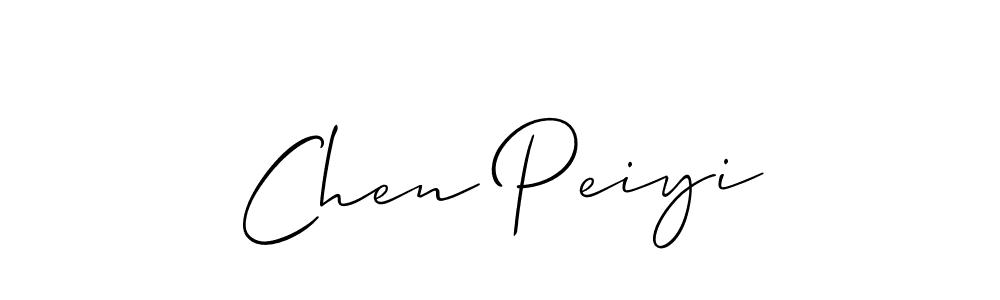 Also we have Chen Peiyi name is the best signature style. Create professional handwritten signature collection using Allison_Script autograph style. Chen Peiyi signature style 2 images and pictures png
