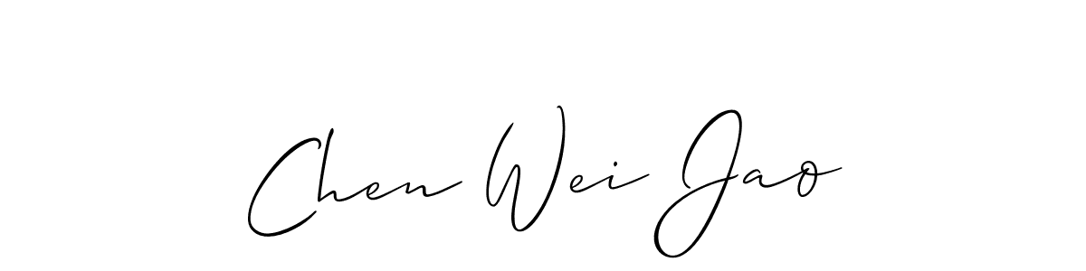 Here are the top 10 professional signature styles for the name Chen Wei Jao. These are the best autograph styles you can use for your name. Chen Wei Jao signature style 2 images and pictures png