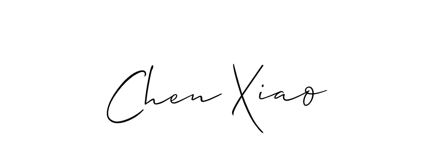 Use a signature maker to create a handwritten signature online. With this signature software, you can design (Allison_Script) your own signature for name Chen Xiao. Chen Xiao signature style 2 images and pictures png