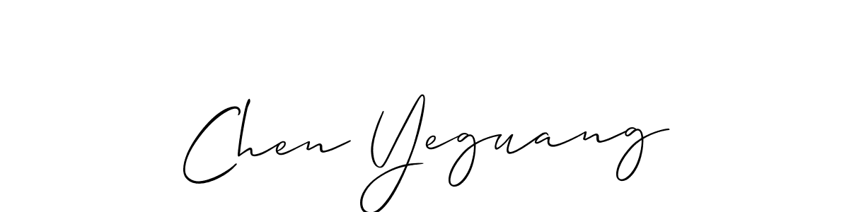 Make a short Chen Yeguang signature style. Manage your documents anywhere anytime using Allison_Script. Create and add eSignatures, submit forms, share and send files easily. Chen Yeguang signature style 2 images and pictures png