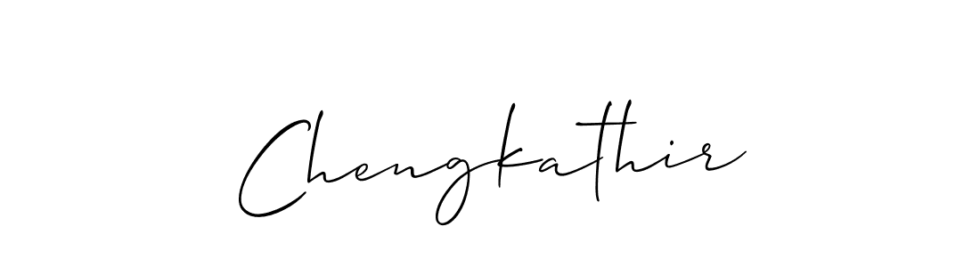 Make a beautiful signature design for name Chengkathir. With this signature (Allison_Script) style, you can create a handwritten signature for free. Chengkathir signature style 2 images and pictures png