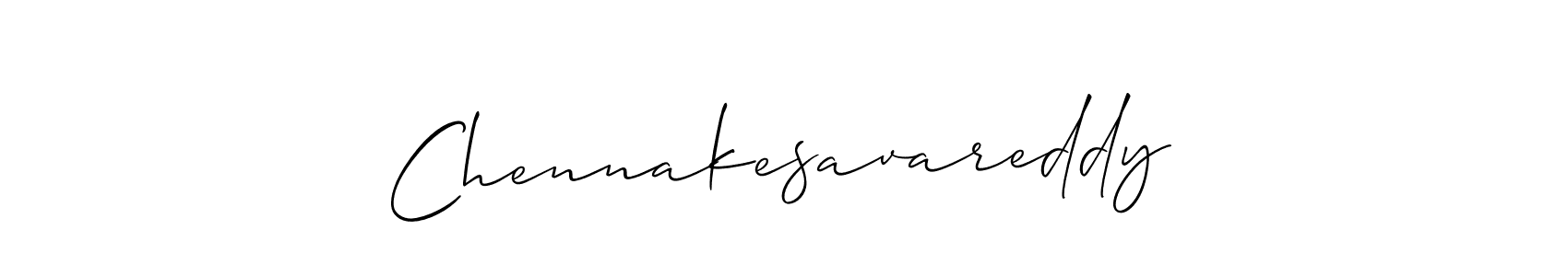 How to make Chennakesavareddy signature? Allison_Script is a professional autograph style. Create handwritten signature for Chennakesavareddy name. Chennakesavareddy signature style 2 images and pictures png