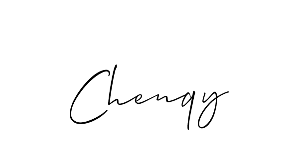 You should practise on your own different ways (Allison_Script) to write your name (Chenqy) in signature. don't let someone else do it for you. Chenqy signature style 2 images and pictures png