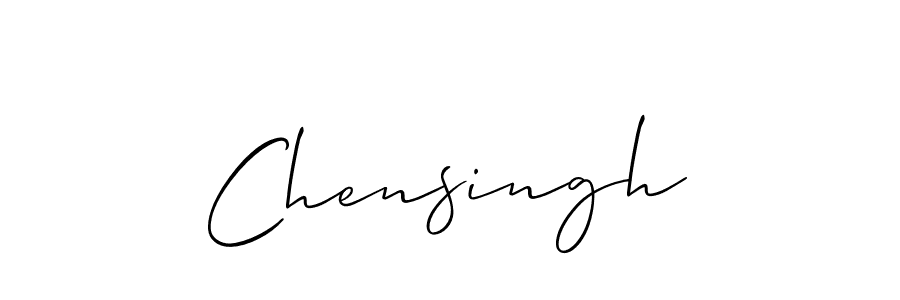 Allison_Script is a professional signature style that is perfect for those who want to add a touch of class to their signature. It is also a great choice for those who want to make their signature more unique. Get Chensingh name to fancy signature for free. Chensingh signature style 2 images and pictures png