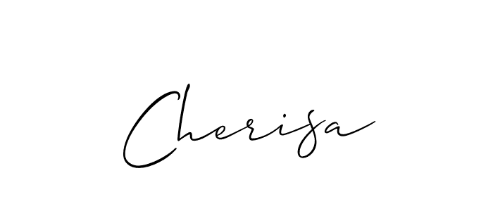 Once you've used our free online signature maker to create your best signature Allison_Script style, it's time to enjoy all of the benefits that Cherisa name signing documents. Cherisa signature style 2 images and pictures png