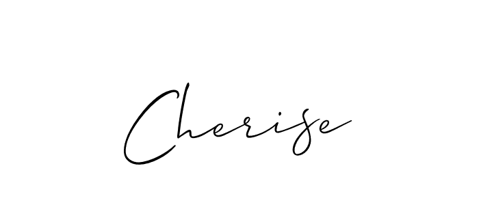 Make a short Cherise signature style. Manage your documents anywhere anytime using Allison_Script. Create and add eSignatures, submit forms, share and send files easily. Cherise signature style 2 images and pictures png