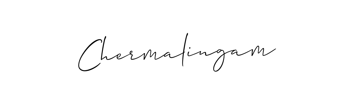 Also You can easily find your signature by using the search form. We will create Chermalingam name handwritten signature images for you free of cost using Allison_Script sign style. Chermalingam signature style 2 images and pictures png