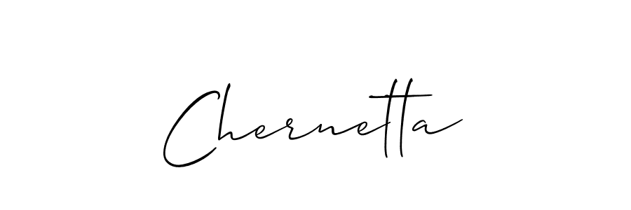 Make a beautiful signature design for name Chernetta. Use this online signature maker to create a handwritten signature for free. Chernetta signature style 2 images and pictures png