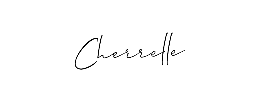 Make a beautiful signature design for name Cherrelle. Use this online signature maker to create a handwritten signature for free. Cherrelle signature style 2 images and pictures png