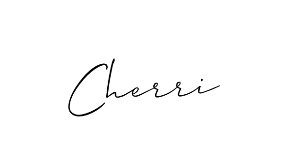 Cherri stylish signature style. Best Handwritten Sign (Allison_Script) for my name. Handwritten Signature Collection Ideas for my name Cherri. Cherri signature style 2 images and pictures png