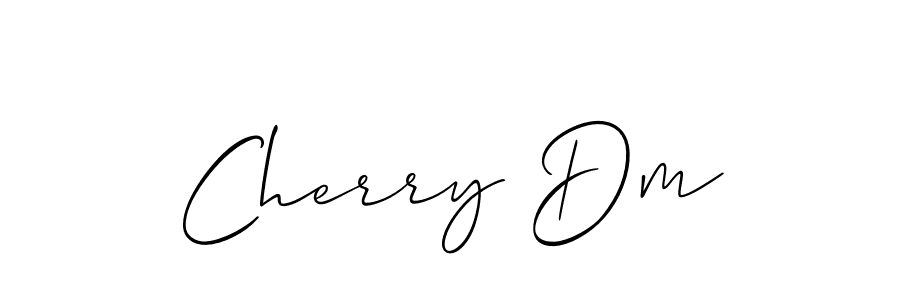 Make a short Cherry Dm signature style. Manage your documents anywhere anytime using Allison_Script. Create and add eSignatures, submit forms, share and send files easily. Cherry Dm signature style 2 images and pictures png