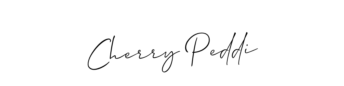 You can use this online signature creator to create a handwritten signature for the name Cherry Peddi. This is the best online autograph maker. Cherry Peddi signature style 2 images and pictures png