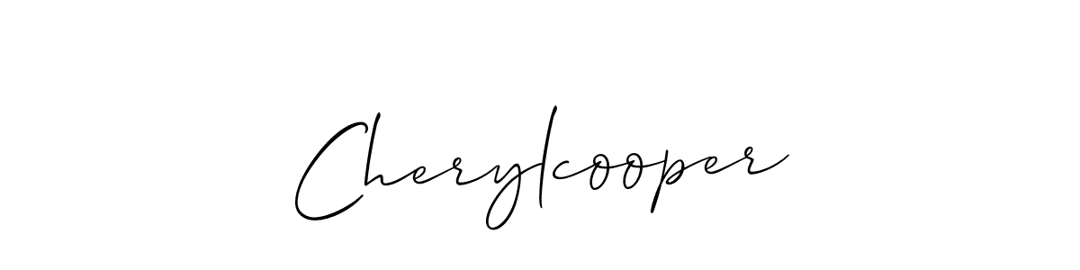 Similarly Allison_Script is the best handwritten signature design. Signature creator online .You can use it as an online autograph creator for name Cherylcooper. Cherylcooper signature style 2 images and pictures png