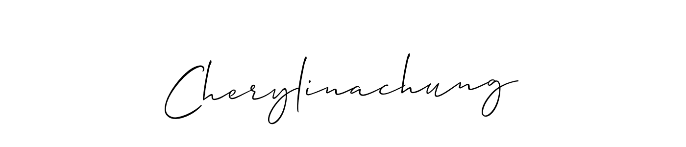 You can use this online signature creator to create a handwritten signature for the name Cherylinachung. This is the best online autograph maker. Cherylinachung signature style 2 images and pictures png