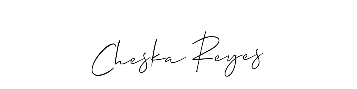 How to Draw Cheska Reyes signature style? Allison_Script is a latest design signature styles for name Cheska Reyes. Cheska Reyes signature style 2 images and pictures png