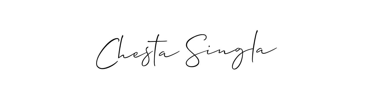 Check out images of Autograph of Chesta Singla name. Actor Chesta Singla Signature Style. Allison_Script is a professional sign style online. Chesta Singla signature style 2 images and pictures png