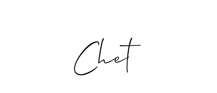 Make a beautiful signature design for name Chet捷. With this signature (Allison_Script) style, you can create a handwritten signature for free. Chet捷 signature style 2 images and pictures png