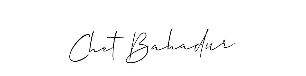 Once you've used our free online signature maker to create your best signature Allison_Script style, it's time to enjoy all of the benefits that Chet Bahadur name signing documents. Chet Bahadur signature style 2 images and pictures png