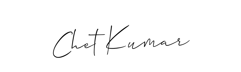if you are searching for the best signature style for your name Chet Kumar. so please give up your signature search. here we have designed multiple signature styles  using Allison_Script. Chet Kumar signature style 2 images and pictures png