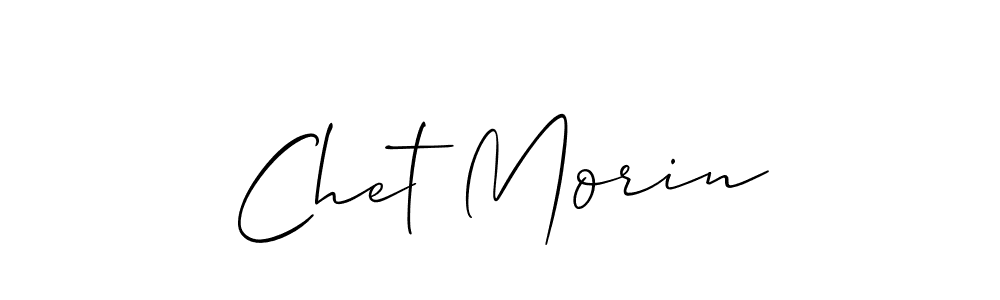 Once you've used our free online signature maker to create your best signature Allison_Script style, it's time to enjoy all of the benefits that Chet Morin name signing documents. Chet Morin signature style 2 images and pictures png