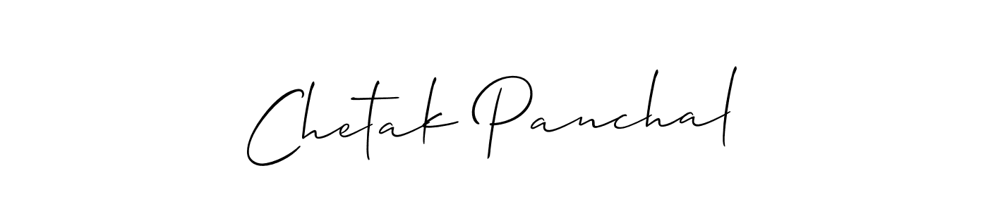 Best and Professional Signature Style for Chetak Panchal. Allison_Script Best Signature Style Collection. Chetak Panchal signature style 2 images and pictures png