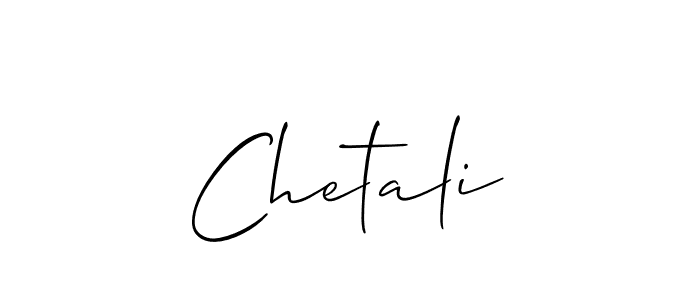 Chetali stylish signature style. Best Handwritten Sign (Allison_Script) for my name. Handwritten Signature Collection Ideas for my name Chetali. Chetali signature style 2 images and pictures png