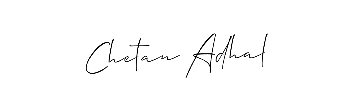 Best and Professional Signature Style for Chetan Adhal. Allison_Script Best Signature Style Collection. Chetan Adhal signature style 2 images and pictures png
