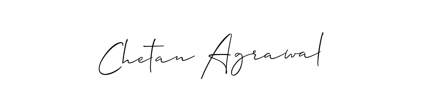 Chetan Agrawal stylish signature style. Best Handwritten Sign (Allison_Script) for my name. Handwritten Signature Collection Ideas for my name Chetan Agrawal. Chetan Agrawal signature style 2 images and pictures png